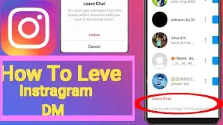 How do I exit a group chat in Instagram? I delete it but it keeps coming back when people message.