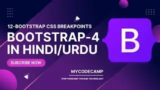 Bootstrap Tutorial in 2022 | Bootstrap CSS BreakPoints |  Breakpoints, Max-Width, Min-Width, etc