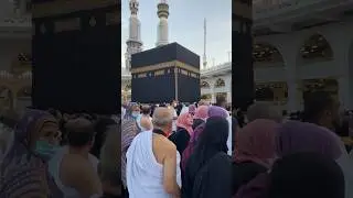 Таваф вокруг Каабы #umrah #fajr #kaaba #hijab