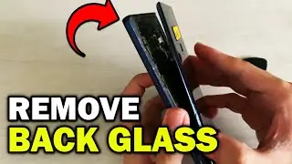 How to Remove Samsung Galaxy Note 9 Back Glass Cover | Samsung Note 9 Tutorial 2021