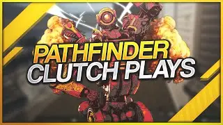 Pathfinder 1vs3 Clutch Plays - Apex Legends With C9PVPX