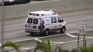Medics Ambulance ambulances driving in Miami (compilation) [FL | 8/2012]