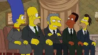 Los Simpson|Barney ayudando a un pueblo (Latino)