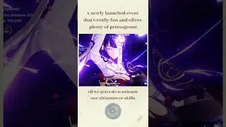 A new and fun event! genshin 