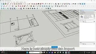 How to import a cad file in SketchUp ??