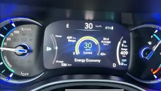 Instrument cluster customization and walkthrough | Pacifica eHybrid