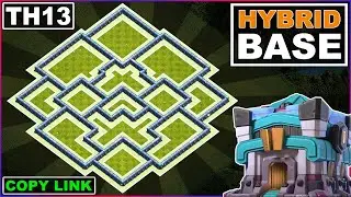 NEW BEST! Town Hall 13 (TH13) Base 2023 COPY LINK - Clash of Clans
