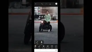 bike photo editing 🏍️