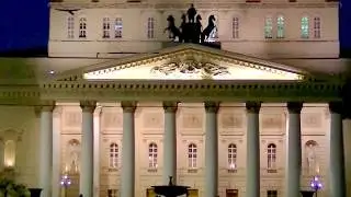 Большой театр в центре Москвы-столицы