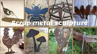 Scrap metal art ideas | Scrap metal | Scrap metal art | Metal art ideas | Metal wall art ideas