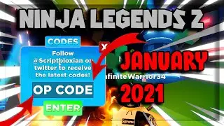 ALL *NEW* NINJA LEGENDS 2 CODES JANUARY 2021!