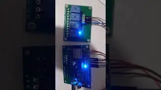 ESP32 and relay module test @pinoutuno