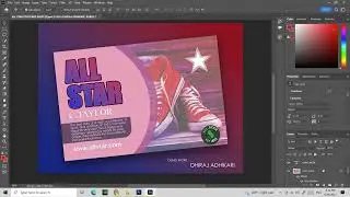 photoshop postcard