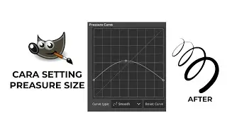how to setting preasure size on GIMP (Wacom pen tablet)