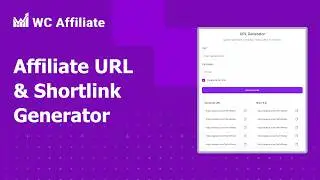 Create Affiliate URLs & Shortlinks with WC Affiliate Plugin | WooCommerce Tutorial