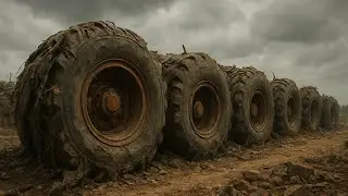 Truck Tire Burst on Highway | Watch the Shocking Emergency Repair!