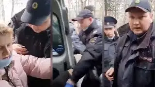В Москве задержали "особо опасную преступницу", которая отошла на 100 метров от дома