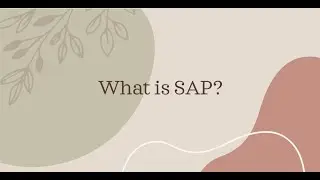 What is SAP?