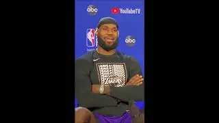 Lebron Says The bubble is probably one of the most difficult things he's ever had to deal with!