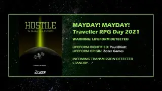 Paul Elliott Of Zozer Games Interview | Mayday Traveller RPG Day 2021
