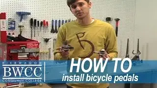 Installing Bicycle Pedals on your Bike