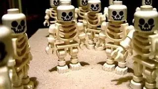 spooky scary skeletons лего