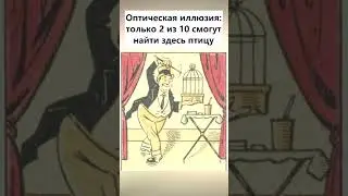 Найдите на картинке птицу 
