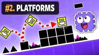 Geometry Dash #2 | Platform Collisions | Scratch Tutorial
