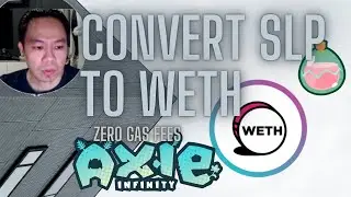 Convert SLP to WETH Zero Gas Fees - Axie Buying Guide Ronin Dex