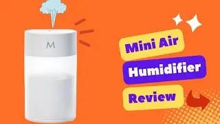 Mini Air Humidifier 260ML || Portable Sprayer USB Humidifier ||  Review