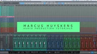 Studio One Quick Tip - Using Folder Tracks And Console View Options To Streamline Your Workflow