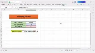 Monthly EMI Calculator #Trick5