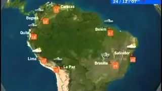 Заставка World Weather и погода (Россия/Euronews, 2007)