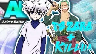 TS ZORO & KILLUA Showcase || Anime Battle Arena