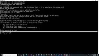 How to Create a New User with Sudo Privileges Linux – No More Root Rage! BONUS - how to delete User.