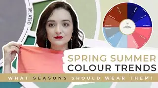 Spring Summer 2024 Colour Trends + Colour Analysis Picks!