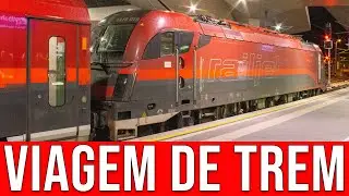 Viajando de Trem Entre Viena/Áustria e Veneza/Itália