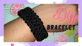 Diy hand bracelet || How to make bracelet  at home