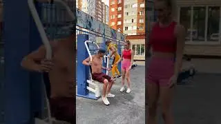 Sport prank with girl! 😂 