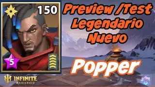 INFINITE MAGICRAID Review Prueba Legendarion Popper