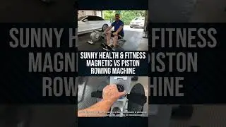 Sunny Health & Fitness Magnetic Rowing Machine