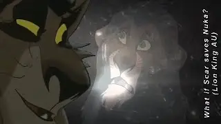 What if Scar saves Nuka? (Lion King AU)