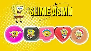Spongebob Squarepants - Looking Clay Coloring With Mini Box! Satisfying Video spongebob Slime