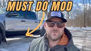 2025 Ram 1500 RHO OEM Mopar Running board install and review | Protection for rocker panels off road