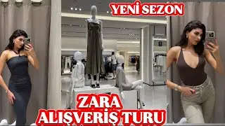 ZARA 2025 Yeni sezon turu! Denemeli alışveriş vlog 🛍️🛒 beğendiğim kıyafetleri deniyorum