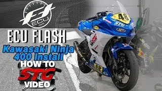 Kawasaki Ninja 400 FTECU ECU Flash Tune Bike Side Kit Install & Flash | Sportbike Track Gear