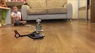 Поклонникам VertiBird посвящается. Летающая модель Eurocopter EC-135 масштаб 1:72