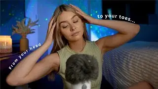 ASMR Relaxing You From Your Head Down Your Spine
