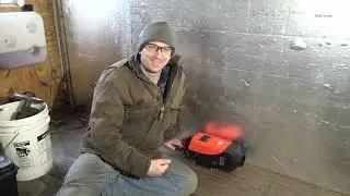Using a diesel heater in a SHIPPING CONTAINER??