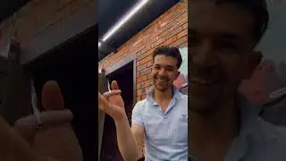 Барбер Ахмед. Стрижка. Барбершоп.